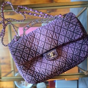 2019 Chanel Cruise Distressed Denim Flap